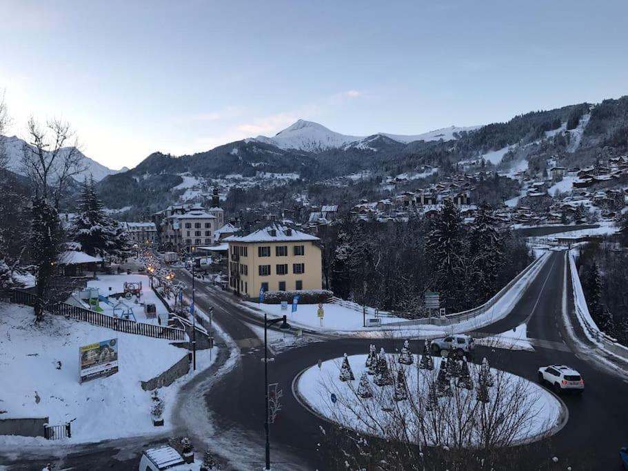 Appart Cosy Et Lumineux Au Coeur De Saint Gervais Luaran gambar